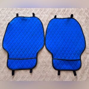 Car Front Seat Covers + Steering Wheel Cover